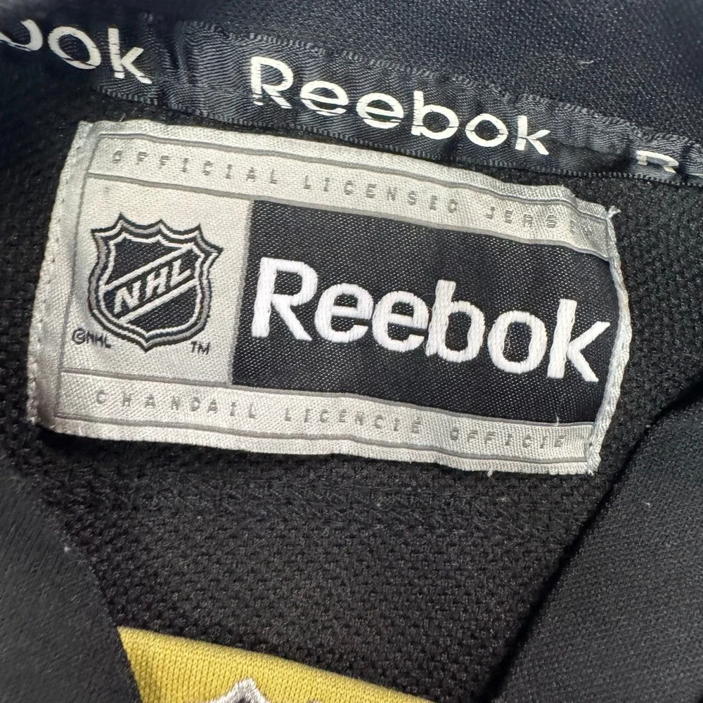 Reebok Sidney Crosby Pittsburgh Penguins NHL Jersey Youth L/XL Black 87 Stitched